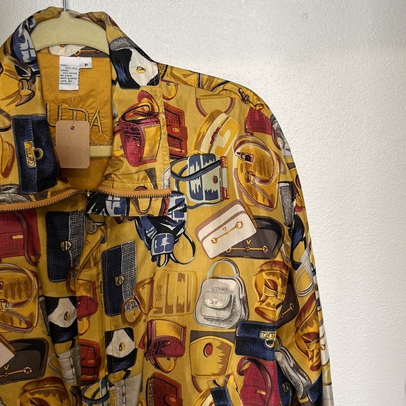 FUDA INTERNATIONAL SILK VINTAGE BOMBER - Picture 2 of 7